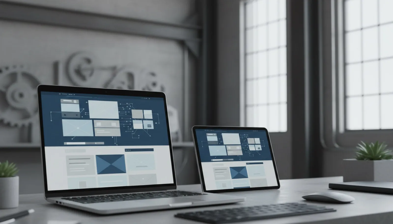 Criação de Site B2B Industrial e desenvolvimento web otimizado